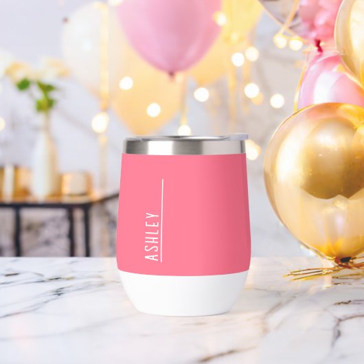 モノグラムカスタム、劇的なピンク (バチェラーパーティー)