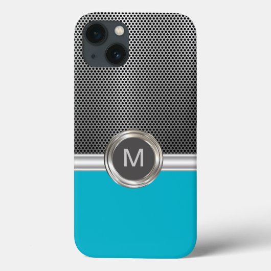 モノグラムカッコいいの険しい外観 Case-Mate iPhoneケース (裏面)