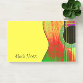 モノグラムカラフルギター ポストイット (オフィス)