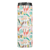 モノグラムカラフルハッピージャングル動物 タンブラー (裏面)