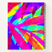 モノグラムカラフルパタアートーン手帳 ノートブック (裏面)