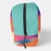 モノグラムカラフル抽象芸術勾配モダン ドップキット (右)