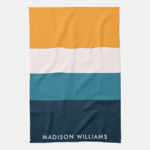 モノグラムカラーブロック水平ストライプキスタイリッシュット