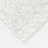 モノグラムカワイートハンターグリーンエレファントラインスケッチ フリースブランケット (角)