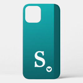 モノグラムガーリーグリーンハートシンプルシッモダンクケース Case-Mate iPhone 14ケース
