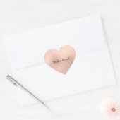 モノグラムガーリーハートグリッターバラスウィート16th ハートシール (封筒)