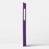 モノグラムガーリーパープルハートシンプルシッモダンクカス Case-Mate iPhoneケース (裏面 / 左)