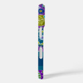 モノグラムガーリー付き花柄 Case-Mate iPhoneケース (裏面 / 右)