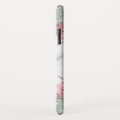 モノグラムガーリー大理石水カラーフローラ Case-Mate iPhoneケース (裏面/右)