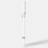 モノグラムキュートウッドランドキツネ水彩フローラ名 Case-Mate iPhoneケース (裏面 / 右)