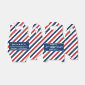 モノグラムキュートパターン誕生日 フェイバーボックス (折り畳みなし)