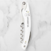 モノグラムキュートユニおもしろいコーンアルパカラマ ソムリエナイフ (正面)