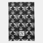 モノグラムクイーンビーキッチンタオル キッチンタオル (縦)