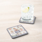 モノグラムクラシックと名前を持つフォトコラージュ コースター (右側)