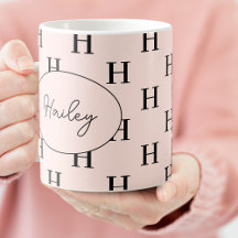 モノグラムクラシックエレガントキュートなスクリプト名