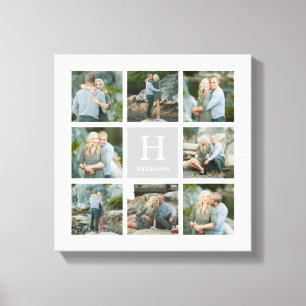 モノグラムクラシックコラージュ キャンバスプリント