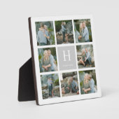 モノグラムクラシックコラージュ フォトプラーク (正面)