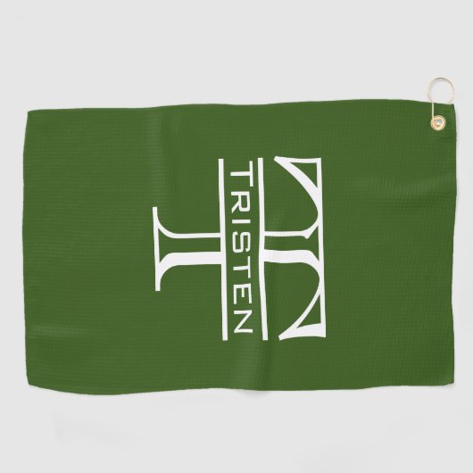 モノグラムクラシックゴルフゴルファーズギフト ゴルフタオル (横)