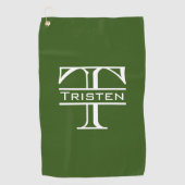 モノグラムクラシックゴルフゴルファーズギフト ゴルフタオル (正面)