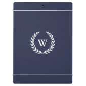 モノグラムクラシックプロフェッショナルエレガントクリップボード クリップボード (裏面)