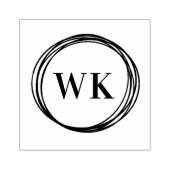 モノグラムクラシックロゴビジネス ラバースタンプ (インプリント)