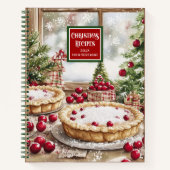 モノグラムクラシック付きレシピノート ノートブック (正面)