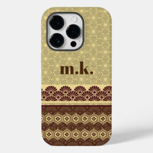 モノグラムクラシック金ゴールド花模様 Case-Mate iPhone 14 PROケース