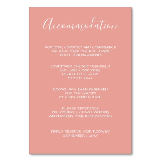 モノグラムクレスト金ゴールド結婚赤面のエンクロージャカード テーブルナンバー (正面)