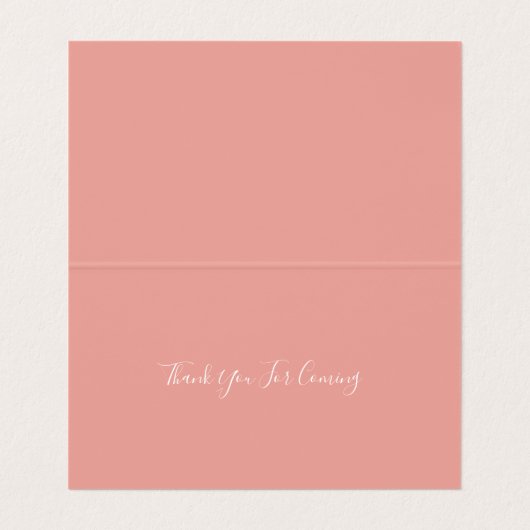 モノグラムクレスト金ゴールド結婚赤面の座席表 名刺 (内部フラット)