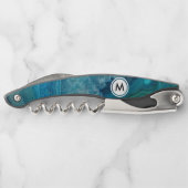 モノグラムクール付き青アゲート ソムリエナイフ (裏面)