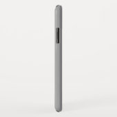 モノグラムクール、お尻ロゴスタイルVibe |グレーと白 Case-Mate iPhoneケース (裏面/右)