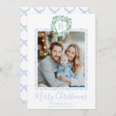 モノグラムグランドミレニアルクリスマスリースボウ シーズンカード (正面/裏面)