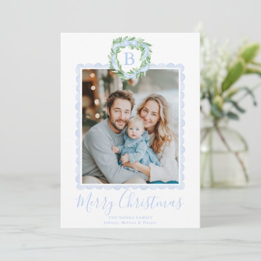 モノグラムグランドミレニアルクリスマスリースボウ シーズンカード (スタンド正面)