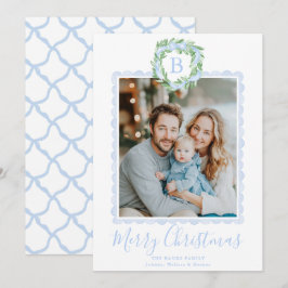 モノグラムグランドミレニアルクリスマスリースボウ シーズンカード