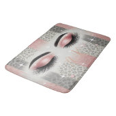 モノグラムグリッターまつげ バスマット (アングル)