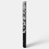 モノグラムグリッターアイシクルズグラム SAMSUNG GALAXYケース (裏面横)