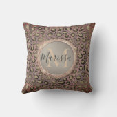 モノグラムグリティシックヒョウ クッション (裏面)