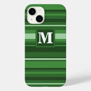 モノグラムグリーンストライプ Case-Mate iPhone 14ケース