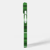 モノグラムグリーンストライプ Case-Mate iPhoneケース (裏面 / 左)