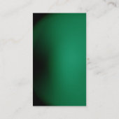 モノグラムグリーントレンディーコンサルタント名刺 名刺 (裏面)