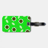 モノグラムグリーンフローラ ラゲッジタグ (裏面横)