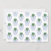 モノグラムグリーンブルージンジャージャースファミリー写真 シーズンカード (裏面)