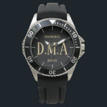 モノグラムグロムスマンBestman親父Groom Bride 腕時計<br><div class="desc">この時計は3つの文字フィールドを持っているモノグラムのための最大3つのイニシャルを追加することができるタイトル(bestman、groomsman、ringbearer)、および必要に応じて結婚の、または他の文字の日付。言葉保は宇宙に合うように短い。</div>