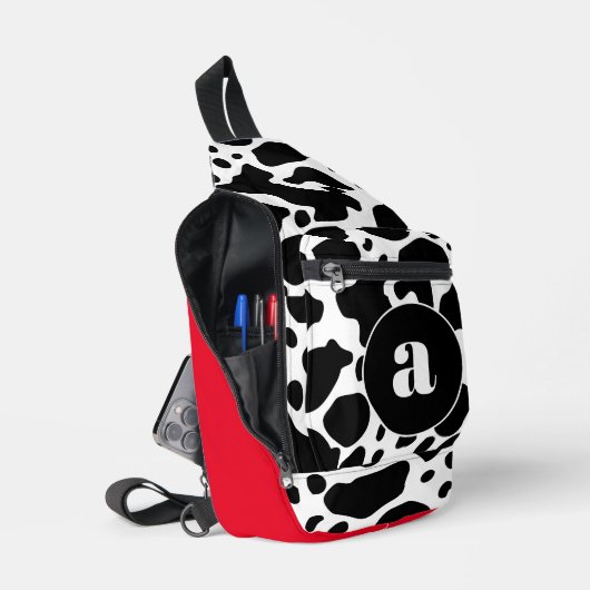 モノグラムコウィドクロスボディバッグ スリングバッグ (見開き)