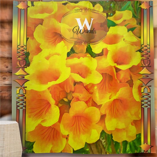 モノグラムコパデオロ シャワーカーテン