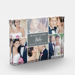 モノグラムコラージュ写真ブロック フォトブロック<br><div class="desc">Berry Berry Sweetパーソナライズされたがデザインした写真ギフト。文房具や贈り物については、当社のサイト(www.berryberrysweet.com)モダンをごカスタム覧ください。</div>