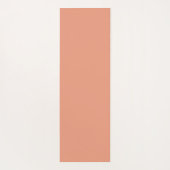 モノグラムコーラルピーチエレガントミニマフェミニンリスト ヨガマット (裏面)