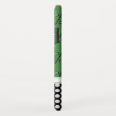 モノグラムゴルフパターングリーンブラック Case-Mate iPhoneケース (裏面/右)