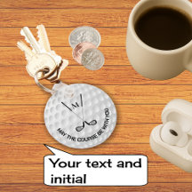 モノグラムゴルフ交差クラブカスタム文字