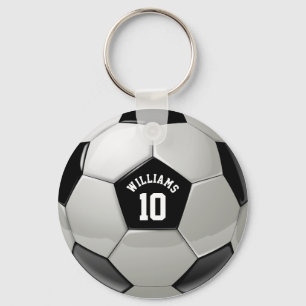モノグラムサッカーボール協会サッカースポーツ キーホルダー